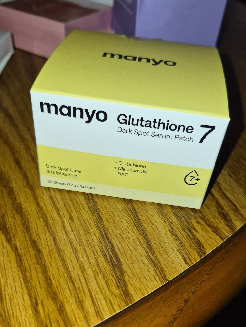 Manyo Glutathione 7 Dark Spot Serum Heart Shaped Patch — Nwt